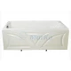 Ванна 1MarKa ELEGANCE, прямоугольная, 165 х 70 см (01эл16570)