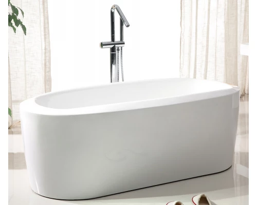 Ванна акриловая Abber AB9205, цвет - белый, 180 х 84 х 54 см