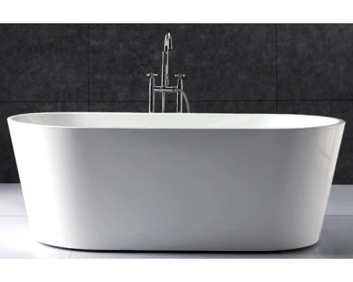 Ванна акриловая Abber AB9209, цвет - белый, 170 x 80 x 60 см