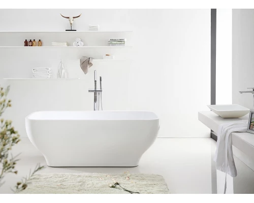 Ванна акриловая Abber AB9220, цвет - белый, 170 x 70 x 60 см