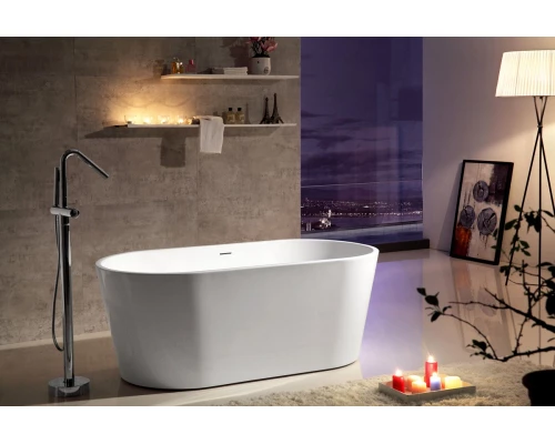 Ванна акриловая Abber AB9203-1.5 150 х 80 x 60 см отдельностоящая, белая