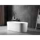 Ванна акриловая Abber AB9272-1.7 170 х 70 x 58 см отдельностоящая, белая