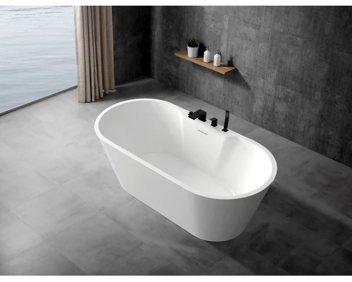 Ванна акриловая Abber AB9299-1.7 170 х 80 x 60 см отдельностоящая, белая