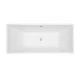 Ванна акриловая Abber AB9224-1.5 150 х 80 x 60 см без гидромассажа, отдельностоящая, белая