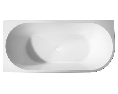 Ванна акриловая Abber AB9257-1.7 L/R 170 х 78 x 60 см без гидромассажа, пристенная, белая, левая/правая