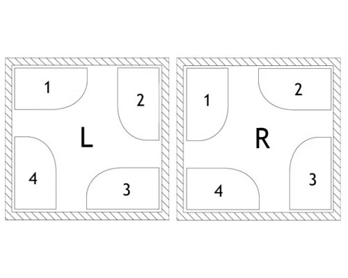 Акриловая ванна Aquanet Jersey 170x90, 002039 L/R (203988/203989)