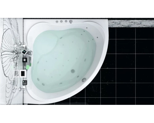 Ванна акриловая Aquanet Malta New 150 x 150 см (204003)