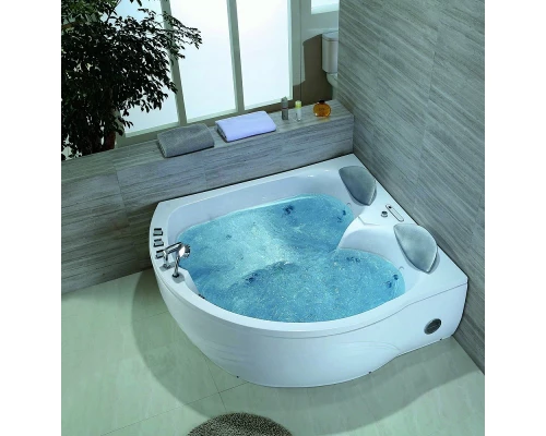 Ванна гидромассажная акриловая Black&White Galaxy GB5005, 175 х 160 см, белая