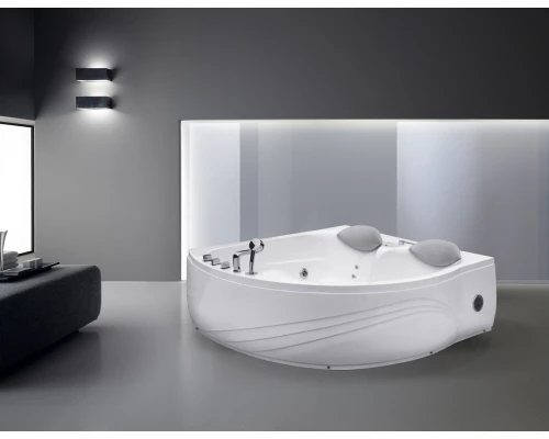 Ванна гидромассажная акриловая Black&White Galaxy GB5005, 175 х 160 см, белая