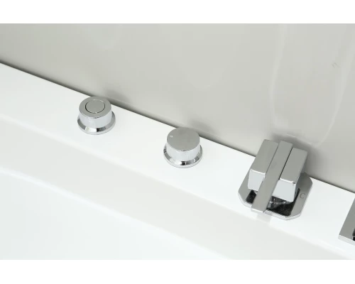 Ванна гидромассажная акриловая Black&White Galaxy GB5008 L/R, 160 х 100 см, белая