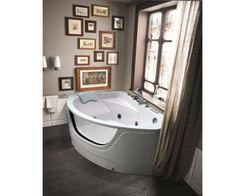 Ванна гидромассажная акриловая Black&White Galaxy GB5008 L/R, 160 х 100 см, белая