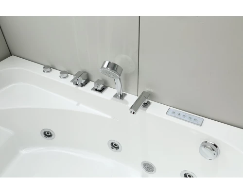 Ванна гидромассажная акриловая Black&White Galaxy GB5008 L/R, 160 х 100 см, белая