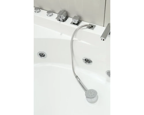 Ванна гидромассажная акриловая Black&White Galaxy GB5008 L/R, 160 х 100 см, белая