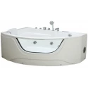 Ванна гидромассажная акриловая Black&White Galaxy GB5008 L/R, 160 х 100 см, белая