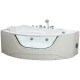 Ванна гидромассажная акриловая Black&White Galaxy GB5008 L/R, 160 х 100 см, белая