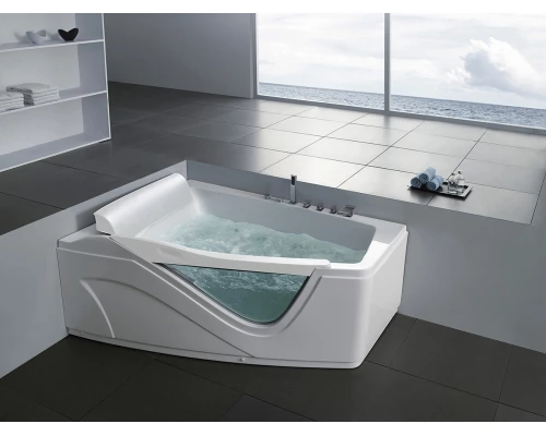 Ванна гидромассажная Gemy G9056 B 170 х 130 см, белая
