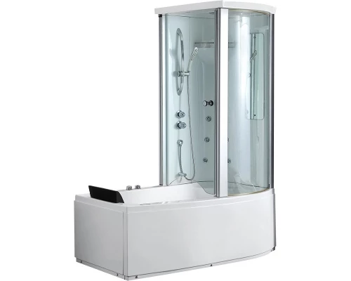 Ванна гидромассажная акриловая Gemy G8040 B L/R, 170 х 85 х 220 см