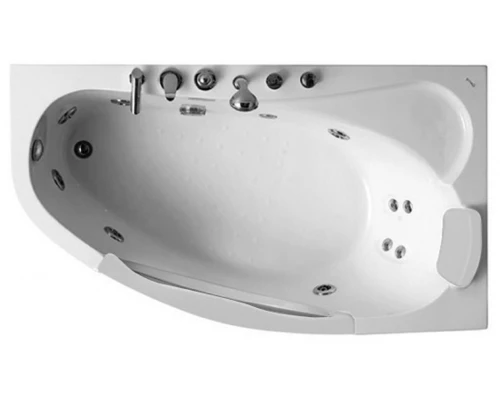 Ванна гидромассажная акриловая Gemy G9046 B L/R, 161 х 96 x 68 см