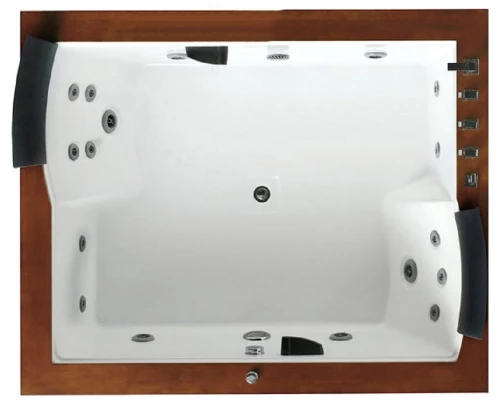 Ванна гидромассажная акриловая Gemy G9052 II B L/R, 186 х 151 см