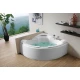 Ванна гидромассажная акриловая Gemy G9082 B, 152 х 152 см