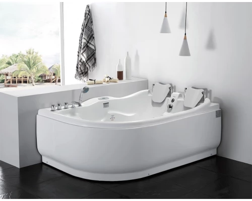 Ванна гидромассажная акриловая Gemy G9083 K L/R, 180 х 121 см