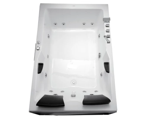 Ванна гидромассажная акриловая Gemy G9061 B L/R 181 х 121 x 70 см, встраиваемая, белая, левая/правая