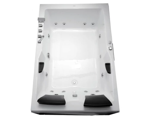 Ванна гидромассажная акриловая Gemy G9061 B L/R 181 х 121 x 70 см, встраиваемая, белая, левая/правая