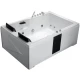 Ванна гидромассажная акриловая Gemy G9061 B L/R 181 х 121 x 70 см, встраиваемая, белая, левая/правая