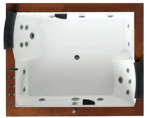 Ванна гидромассажная акриловая Gemy G9052 II B L/R, 186 х 151 см