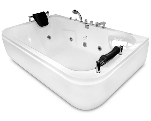 Ванна гидромассажная акриловая Gemy G9085 B L/R 180 х 116 x 69 см, встраиваемая, белая, левая/правая