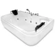 Ванна гидромассажная акриловая Gemy G9085 B L/R 180 х 116 x 69 см, встраиваемая, белая, левая/правая
