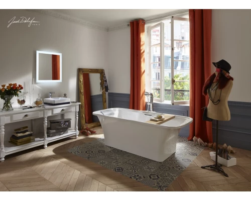 Ванна из литьевого мрамора Jacob Delafon Elite E6D034-00 180 x 85 см, материал Flight