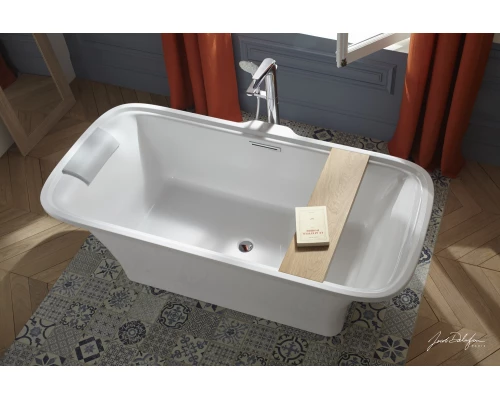 Ванна из литьевого мрамора Jacob Delafon Elite E6D034-00 180 x 85 см, материал Flight