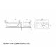Акриловая ванна Jacob Delafon Sofa E6D300RU-00, 150 x 70 см