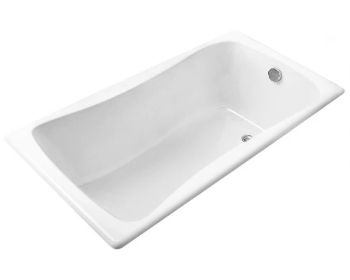 Ванна чугунная Jacob Delafon Bliss E6D902-0, 170 x 75 см, цвет белый