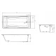 Ванна чугунная Jacob Delafon Bliss E6D902-0, 170 x 75 см, цвет белый