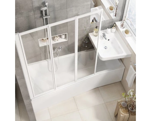 Акриловая ванна Ravak Be Happy II, 160 x 75 см, левая/правая, белая, C961000000/C971000000