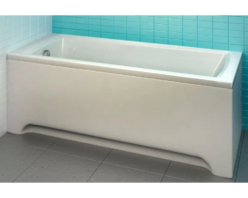 Акриловая ванна Ravak Set Domino Plus, 170 х 75 см, с каркасом, панелью, креплением и сливом-переливом, 70508015