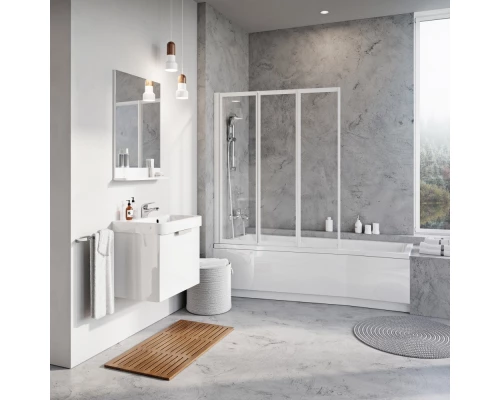 Акриловая ванна Ravak Be Happy II, 160 x 75 см, левая/правая, белая, C961000000/C971000000