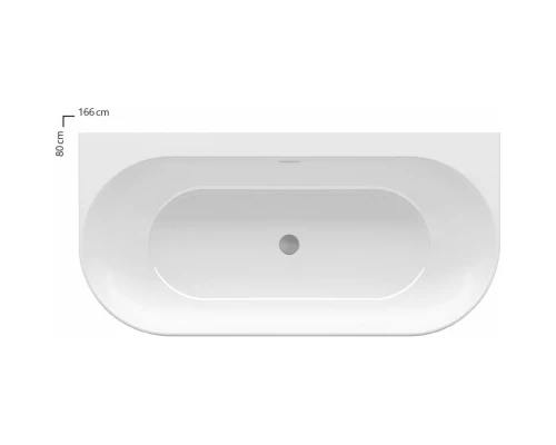 Акриловая ванна Ravak Freedom X, 160 х 80 см, XC00100024