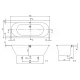 Ванна квариловая Villeroy&Boch Oberon 2.0 170x75 см UBQ170OBR2DV-01