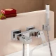 Смеситель для ванны Grohe Eurocube 23140000, хром