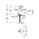 Смеситель для раковины Grohe Eurosmart Cosmopolitan 23326000
