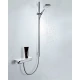 Смеситель Hansgrohe Ecostat Select 13161400 термостатический для душа, белый/хром