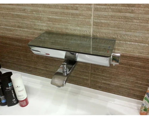 Смеситель Hansgrohe Ecostat Select 13141000 термостатический для ванны и душа, хром