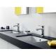 Смеситель Hansgrohe Metris 31088000 для раковины, со сливным гарнитуром