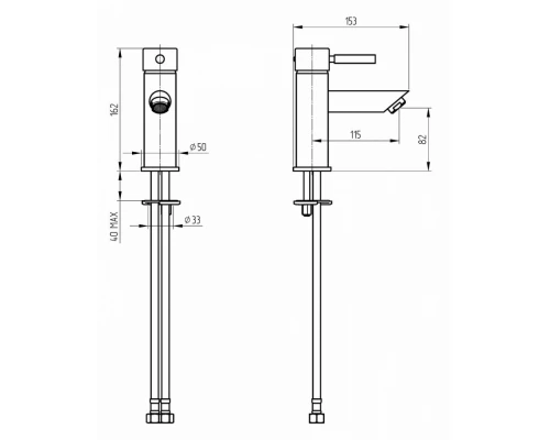 Смеситель Migliore Fortis 18660 для раковины, хром