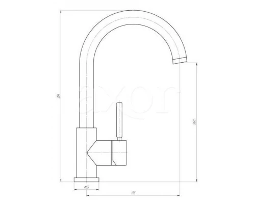 Смеситель Migliore Fortis 18226 для кухни, хром
