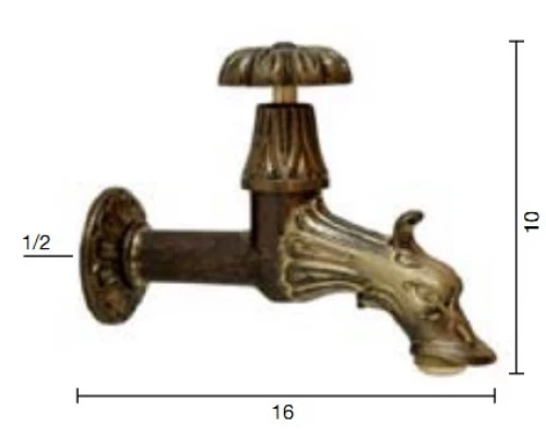 Кран садовый Migliore Artistica 18415 бронза