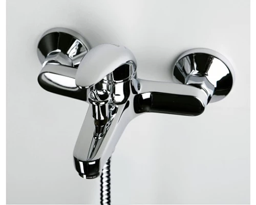 Смеситель WasserKRAFT ISEN 2601 для ванны и душа с коротким изливом, хром